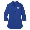 Ladies 3/4 Sleeve Carefree Poplin Shirt Thumbnail